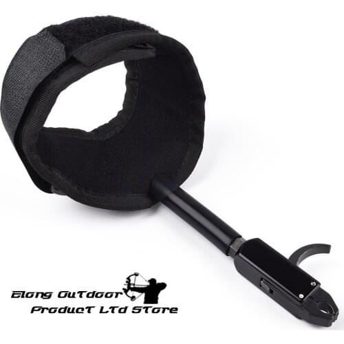 1X Release Aid Compound Bow Camo Black Caliper Strap Shooting Trigger Adjustable Wrist Band Archery Bow Free Shipping