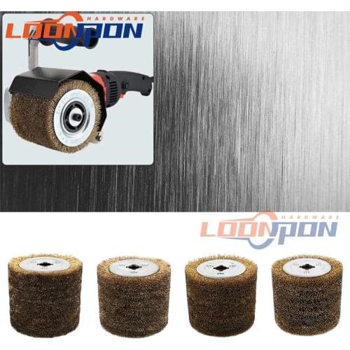 1PC Deburring Abrasive Stainless Steel Wire Round Brush Polishing Grinding Buffer Wheel