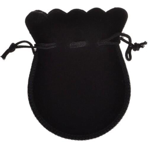 300pcs 7x9cm 9x12cm Small Gourd Velvet Bag Jewelry Packaging Display For Packing Gifts Drawstring Bags Pouch Wedding/Christmas