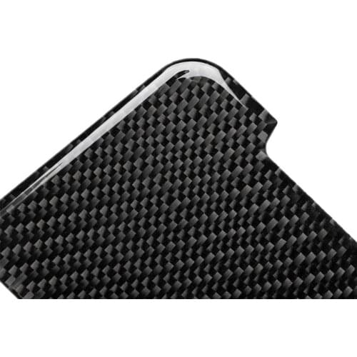 For audi A4 B8 A5 Q5 Interior accessories Carbon Fiber Car Center Control Gear M68B