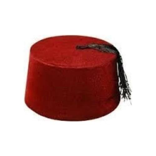Authentic Folkloric Turkish Fes Fez Oriental Tarboosh Exotic Ottoman Hat