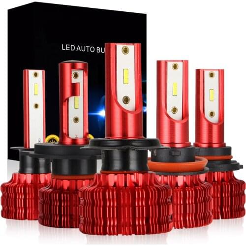 60w 10000lm Car Haedlight Bulbs H1 H7 H8 H9 H11 Led 9005 9006 6000k Auto Fog Light 9-30v Waterproof Led Bulb Lamp