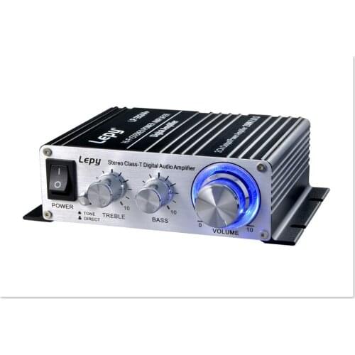 Digital Amplifier High Fidelity DC12V 20W*2 LP-2024A Mini Car Audio Amplifier High Power Home Speaker Power Amplifier