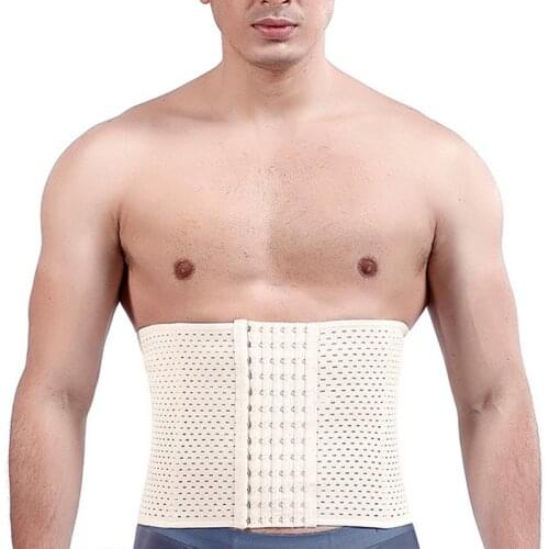 Dihope Men Slimming Body Shaper Waist Trainer Trimmer Belt Corset For Abdomen Belly Shapers Tummy Control Fitness Shapewear