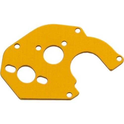 For Axial SCX24 1/24 RC Crawler Car Metal Motor Fixing Plate Gearbox Mount Fixed Bracket Upgrade Parts Accessories
