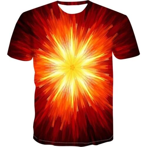 2021 3D trendy mens personalized T-shirt mens geometric print T-shirt summer 3D mens womens T-shirt s-6xl