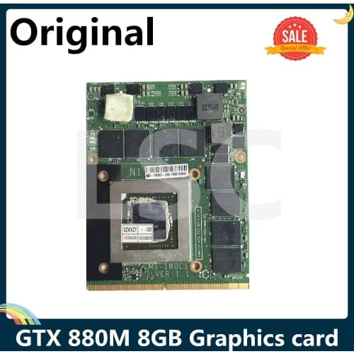 LSC Original For MSI GT70 GT60 Video VGA CARD MS-1W0C1 VER:1.1 N15E-GX-A2 GTX 880M 8GB DDR5