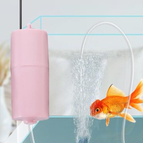 Small aeration pump rechargeable fishing portable micro USB fish aeration pump aquarium household silent aerator fish supplies