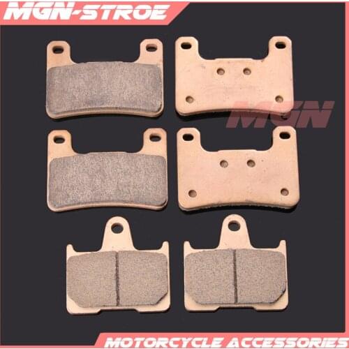 Motorcycle metal sintering brake pads For GSXR600 GSXR 750 K4 2004 2005 04 05 GSXR1000 K5 05 06 2005 2006