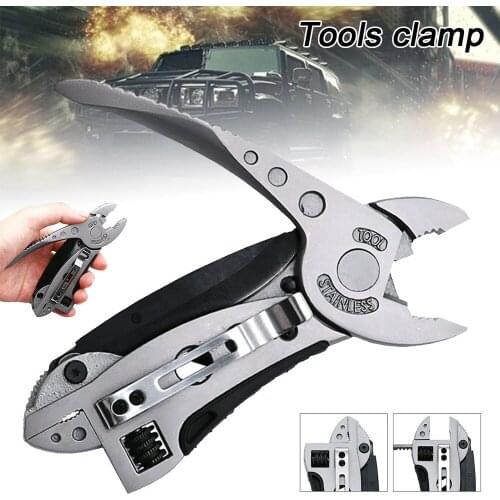 Multitool Pliers Pocket Knife Screwdriver Set Kit Adjustable Wrench Jaw Spanner Repair Survival Hand Multi Tools Repair Portable