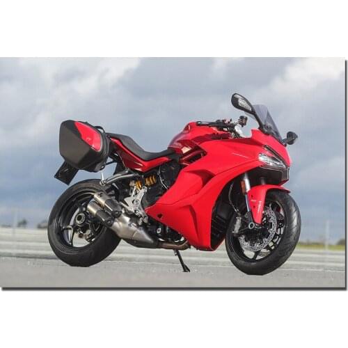 Ducati Supersport Motorcycle Poster Canvas Prints Paintings for Home Decor Wall Art Picture