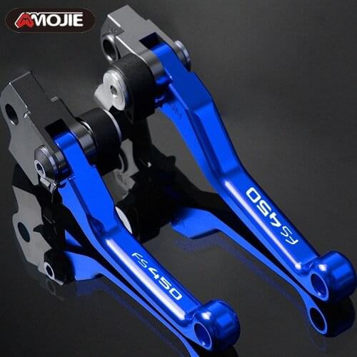CNC Motorcycle DirtBike Motocross dirt bike Pivot Brake Clutch Levers FOR HUSQVARNA FS450 2016 2017 2018 handbrake Lever FS 450