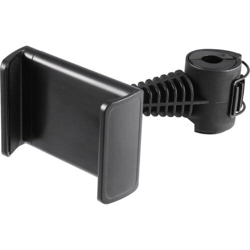 Universal Baby Kids Car Backseat Headrest Car Mount Stand Snap-on Holder 360 Degrees Rotation 65-95mm For 3.5-6 Inch