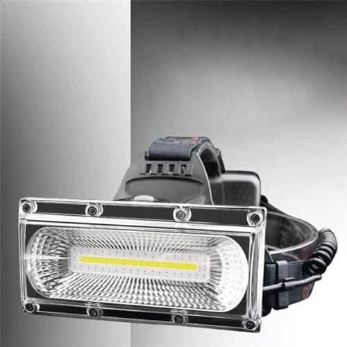 USB Rechargeable LED COB 18650 Headlamp Head Outdoor Emergency Lamp 30W 12 Hours Flashlight Head Light Outdoor Lighting Tool