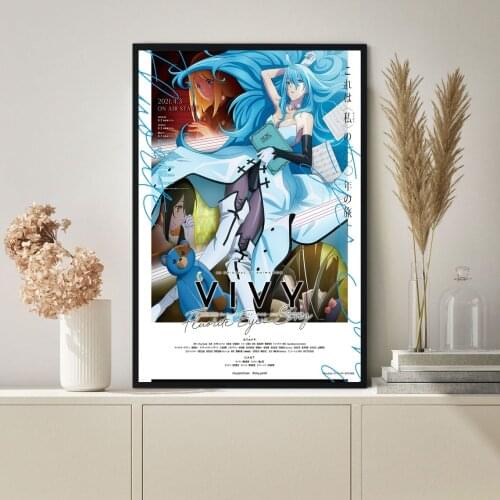 Vivy- Fluorite Eye’s Song Anime Movie Poster Canvas Print Art Wall Painting Home Decoration Gift