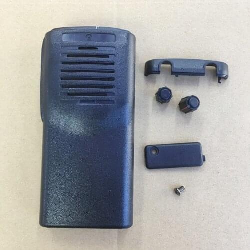 Replacement front case housing shell for kenwood tk3107 tk2107 walkie talkie with konbs