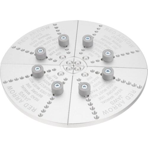 10Inch Woodworking Jaw With Accessory Buffer Set Flat Lathe Chuck Jaws for Bowls Hollow Wood Turning Chuck Wood Lathe Chuck Tool