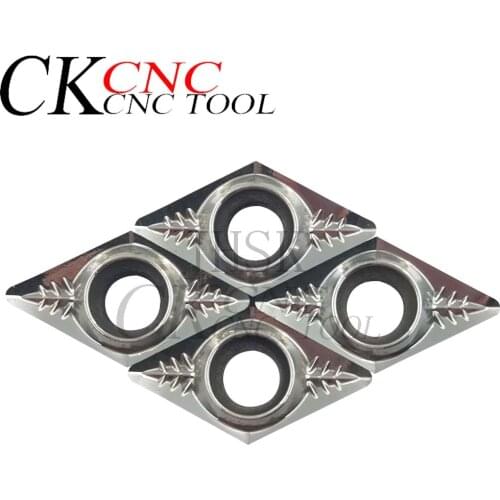 10pcs DCGT11T308-AK H01 Aluminum Inserts turning tools Cutter lathe Alloy DCGT11T308 CNC Lathe Tool Aluminum Processing