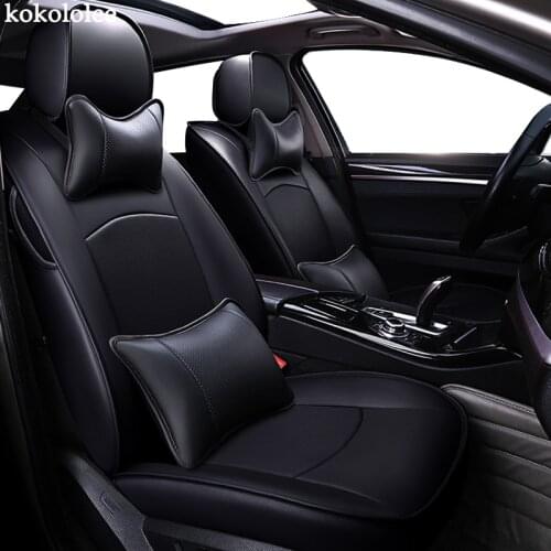 Kokololee custom real leather car seat cover For opel astra h g j insignia vectra b meriva vectra c mokka auto accessories