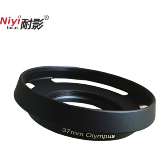 2pcs 37mm Metal Lens Hood Filter Adapter Ring For Leica Panasonic Olympus 14-42 EZ EP5 EPL7 EM10II camera