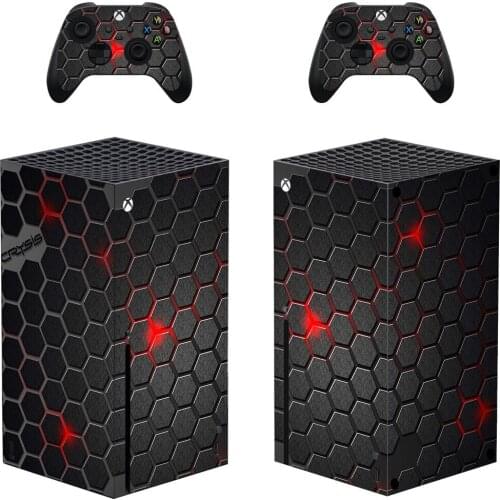 Geometry Style Xbox Series X Skin Sticker for Console & 2 Controllers Decal Vinyl Protective Skins Style 1