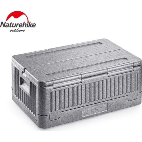 Naturehike Outdoor Camping 40L Folding EPP Storage Box Ultralight Fold Luggage Case Car Travel Picnic Sundry Bag NH20SJ033