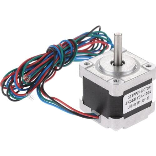 NEMA14 35 Hybrid Bipolar Stepper Motor 1.8 Degree 2 Phase 34mm Nema 14 Motor De Passo 4-lead Bipolar Stepper with Cable 1.0A