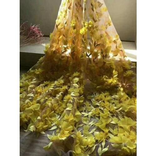 New latest nigerian french mech lace fabric Embroidered High Quality African Lace Fabric 2017 green cord Lace Fabric For Party