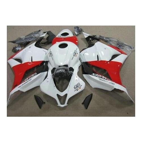 Motorcycle Fairings For CBR600RR CBR600 CBR 600 2009-2012 09 10 11 12 F5 ABS Plastic Injection Fairing Bodywork Kit White red