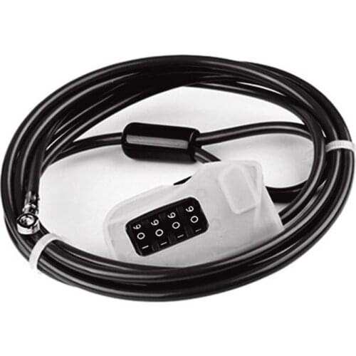 Portable Cycling Bike Password Lock Multifunction Anti-theft Bicycle Mini Cable Wire Code Padlock Lock