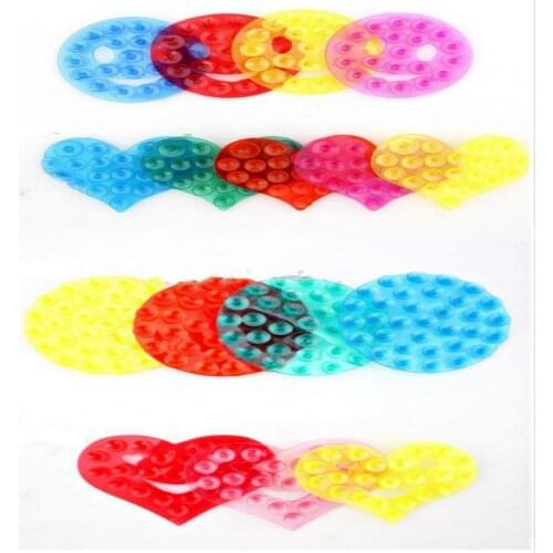 High Quality Bathroom Suction Cup Reversible Anti-slip Soap Sucker Double Magic Sucker For Bathroom Mat Holder Mount