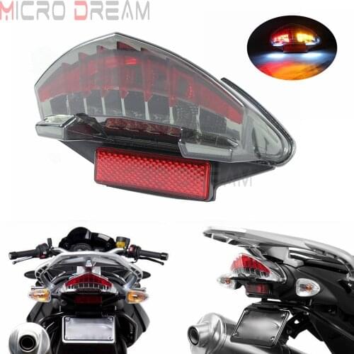 Smoke Rear Brake Tail Light Motorcycle LED Taillight For BMW F800R F800S F800ST F800GT R1200GS R 1200 GS Adventure 2003-2014