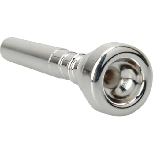Trumpet Replacement 5C Copper Trumpet Mouthpiece (Silver)