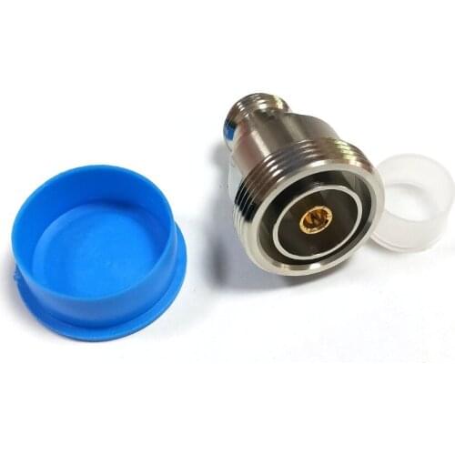 200pcs brass RF Coaxial Adapter L29 7/16 DIN Female to N Female Adapter New