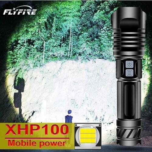 600000lumens xhp100 most high powerful led flashlight usb torch xhp90 xhp70 xhp50 lantern 18650 26650 hunting lamp hand light
