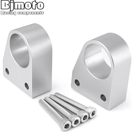 BJMOTO Motorcycle Accessories For Honda VFR800 2014-2018 Handle Bar Clamps Handlebar Risers VFR 800