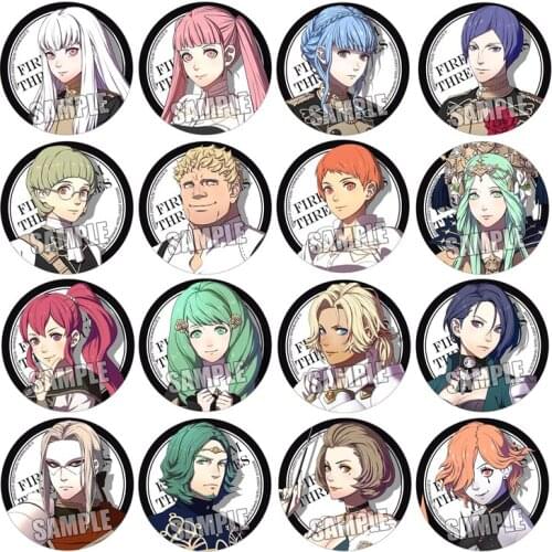 1pc Fire Emblem Cool Badges Voldemort Dobby Malfoy Hagrid Brooch Pins Icons