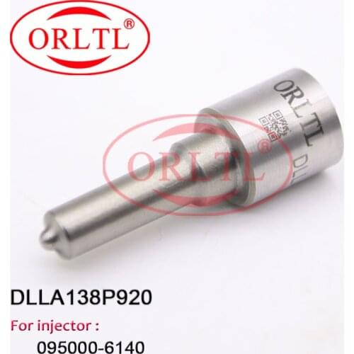 Black Coated Needle Nozzle DLLA138P920 Common Rail Sprayer DLLA 138P 920 Nozzle Replacments DLLA 138 P920 For 095000-6140