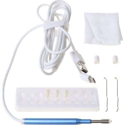 3 in 1 Ear Wax Removal Tool,USB Otoscope-Ear Scope Camera 3.9mm Waterproof Digital Endoscope and 6 Adjustable LED Light