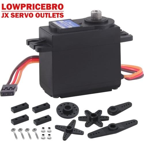 JX PS-5521MG 20KG Large Torque Metal Gear Standrd Analog Servo for RC Car Robot Plane