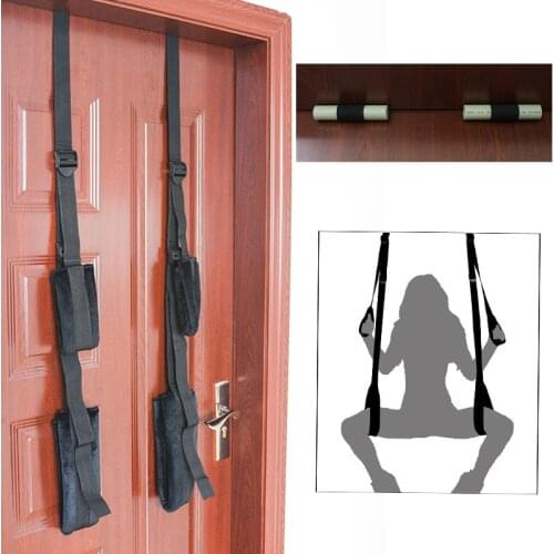 Cosplay Adult Sex Swing Chairs Furniture Love Door Swing Sex Toys for Woman Restraint Fetish Bondage Sex Products for Couples