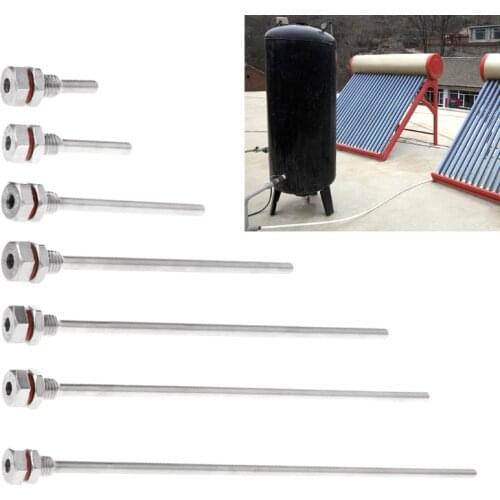 L35-300mm Thermowell Stainless Steel M10X1.5 Thread OD6mm for Temperature Sensor