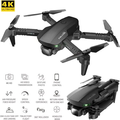 GD93 Mini Drone With 4K HD Camera Headless Mode Professional Foldable Quadcopter Phone Control RC Helicopter Birthday Gift Toys