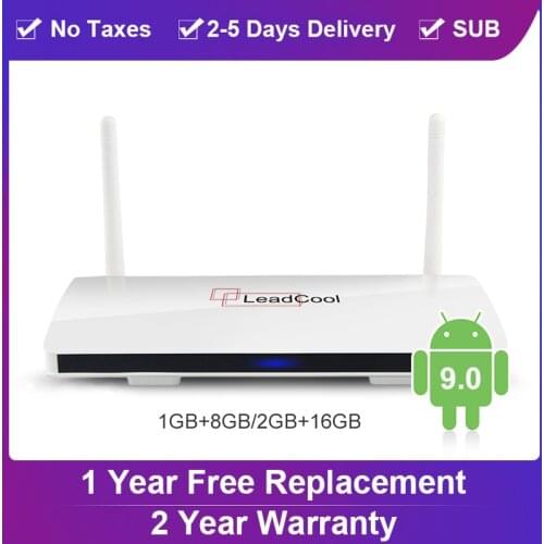 Leadcool TV BOX Android 9.0 2020 Almogic S905W Quad-Core Full HD TV BOX 4K Media Player 2.4G WIFI Smart TV Set-Top Box Leadcool