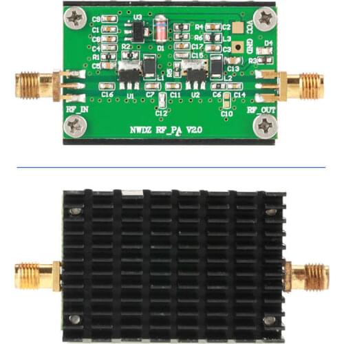 2MHz-700MHZ 3W HF VHF UHF FM Transmitter RF Power Amplifier For Radio Measuring Tool