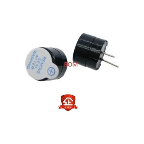 10pcs 5v Active Buzzer Magnetic Long Continous Beep Tone Alarm Ringer 12mm MINI Active Piezo Buzzers Fit For Computers Printers