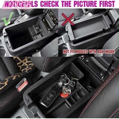 Car armrest auxiliary storage box glove box tray compatible with Mitsubishi ASX Outlander Sport RVR 2003-2012 1pc