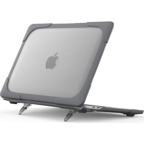 Anti-crack case for 2020 Macbook Pro 13 A2289 A2251 A2338 protective cover stand holder