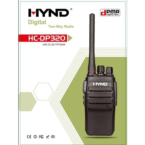 HYND DP320 cost-effective business Digital dpmr two-way radio 5w Walkie Talkie