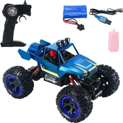 Electric Electric Toy Car Durable Off-Road Trucks Luminescent Remote Control Toy Car Electric 1/14 Vehicle Model for Kids 2021